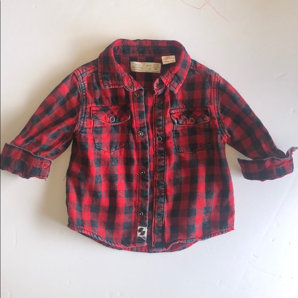 Zara Baby flannel shirt